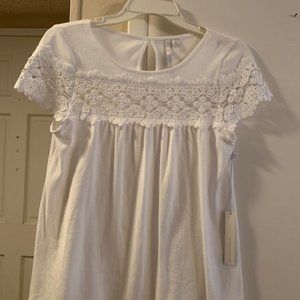 White Lauren Conrad top